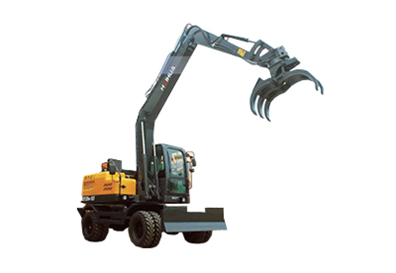 E120w-10J 輪式夾木機